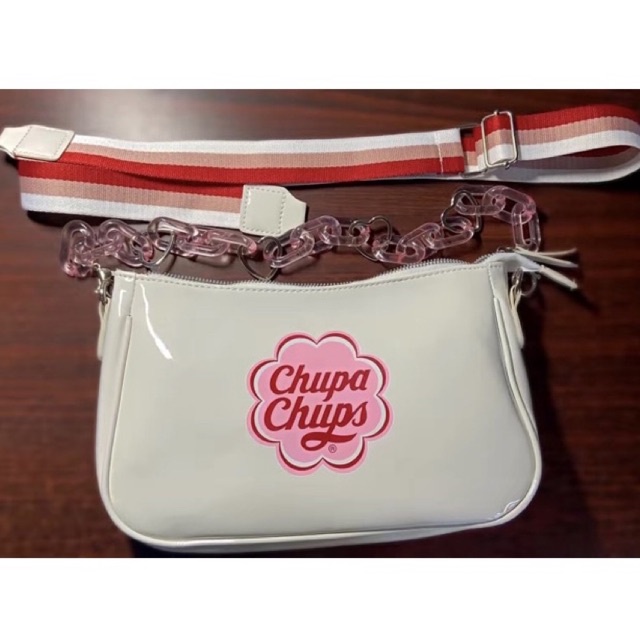Túi đeo chéo dây xích kẹp nách Chupa Chups | BigBuy360 - bigbuy360.vn