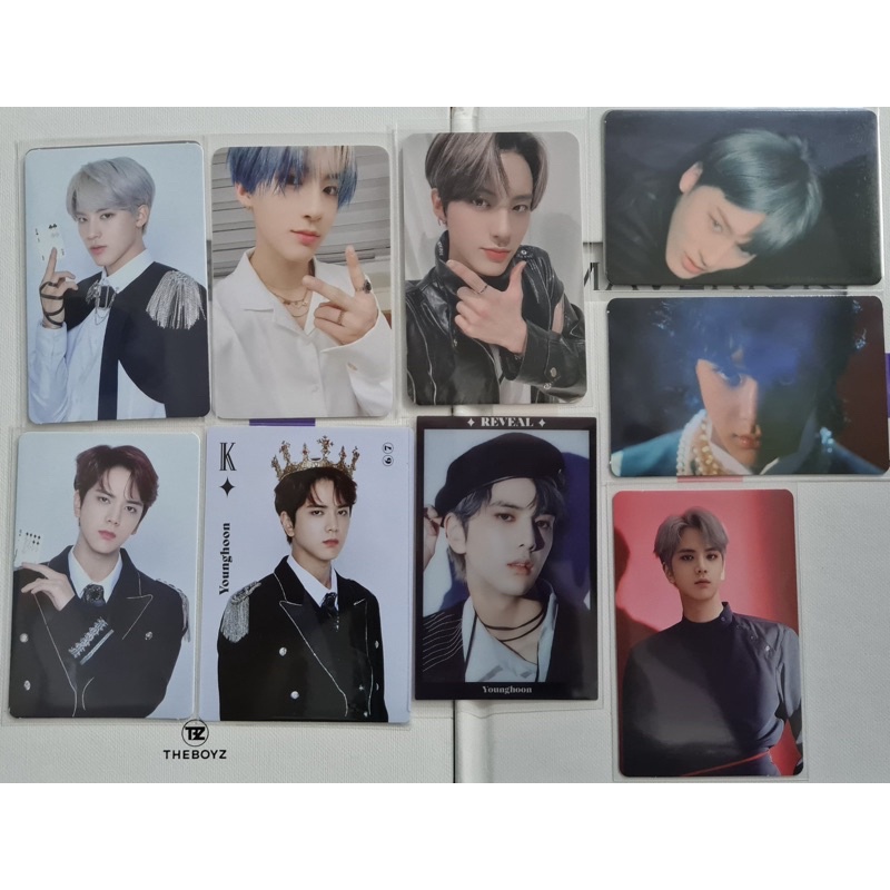 Thẻ Hình Ảnh Card Album Reveal / MD Kingdom / Goods Younghoon / Eric / Juyeon The Boyz (Có Sẵn)
