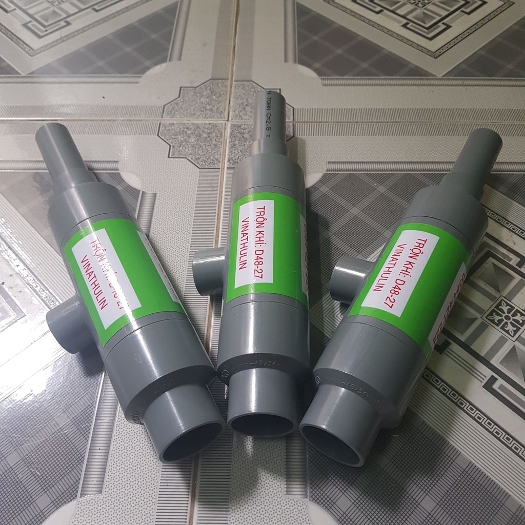 Combo 3 bộ trộn khí VINATHULIN (Ejector) KT 48/27