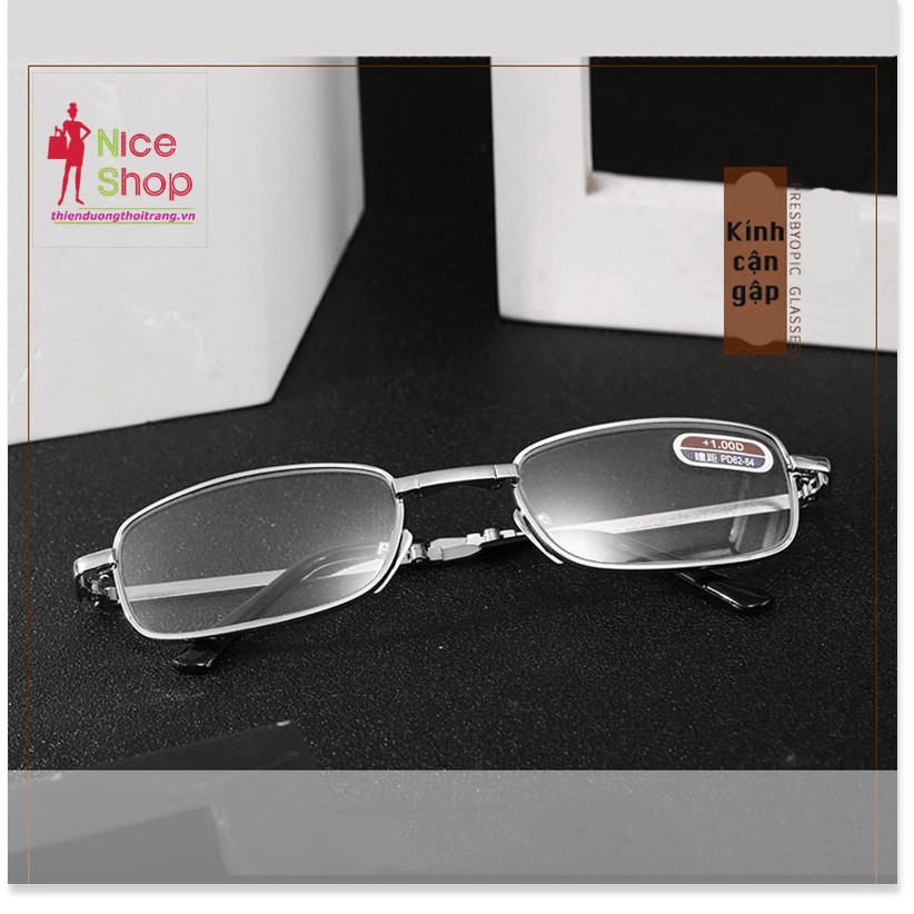 Mắt kính cận có độ kiểu dáng gấp gọn tiện lợi tròng kính có độ sẵn | BigBuy360 - bigbuy360.vn