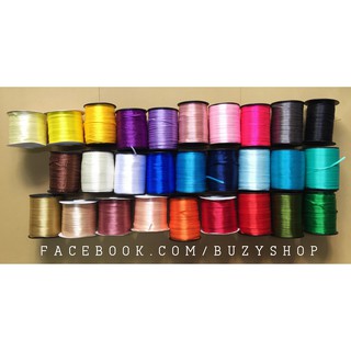 (bó 10mét)ruy băng lụa bản rộng 3mm (nguyên liệu thủ công, phụ liệu handmade]