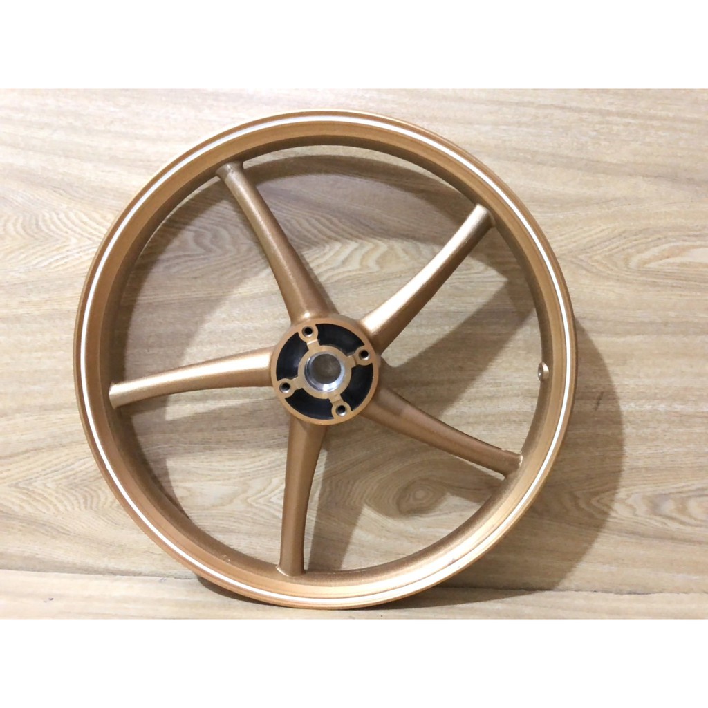 CẶP MÂM-VÀNH ĐÚC 5 CÂY KIỂU R.CB ĐĨA GẮN HONDA WAVE 110,RSX 110,BLADE ,FUTURE...