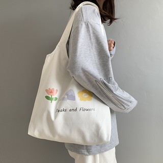 (Freeship từ 50k)- TÚI TOTE PEAKS AND FLOWERS