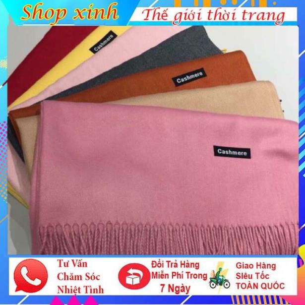 Khăn quoàng cổ Cao Cấp cashmere , khăn giữ ấm thời trang nữ Siêu Mềm chất cực đẹp mang lại sự Sang Trọng Và Qúy Phái.