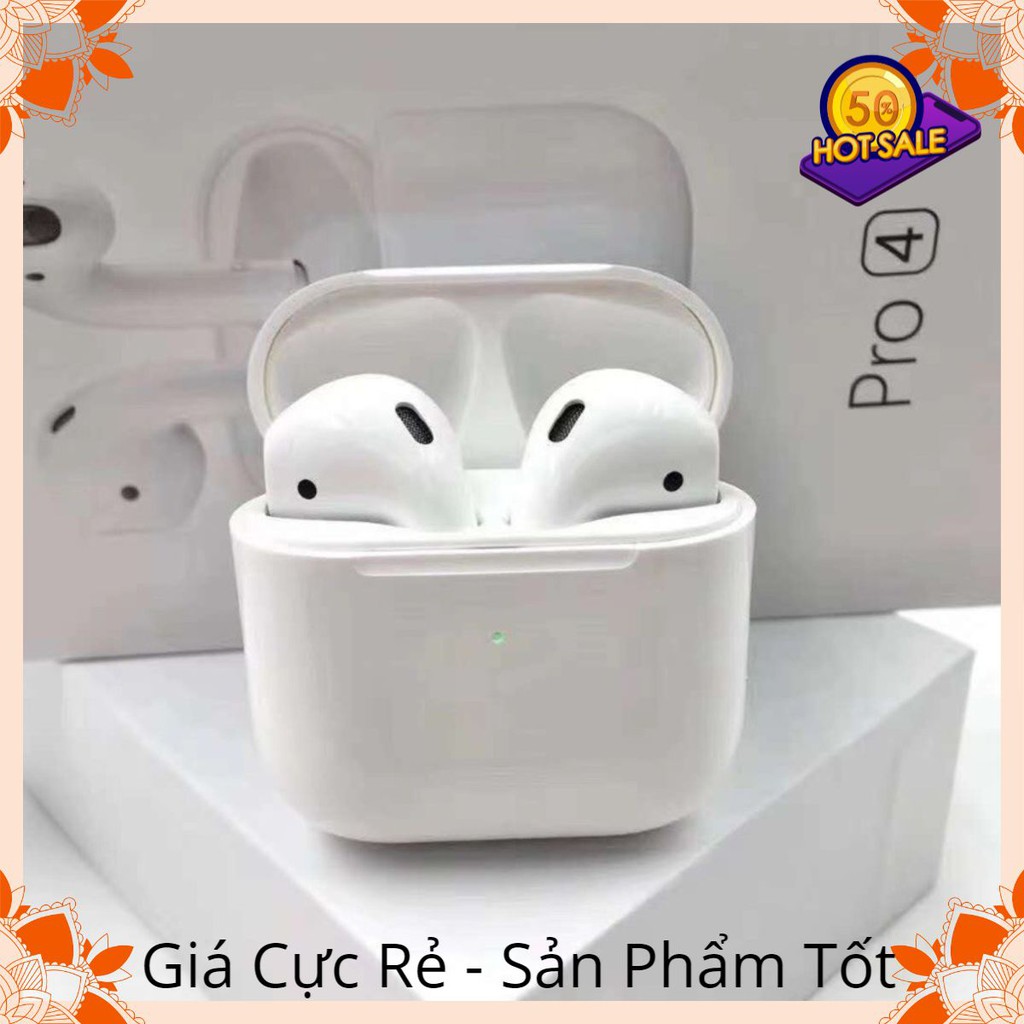 Tai nghe Bluetooth Không Dây Pro 4 Nhét Tai, Đẹp như Airpod Pro | BigBuy360 - bigbuy360.vn