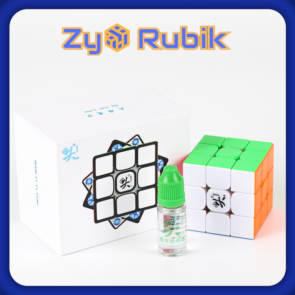 Dầu bôi trơn Rubik Dayan GuHong / DaYan Standard Lube 10ml/ Tackiness Lube 10ml - Lube Dayan xanh lá/ xanh dương