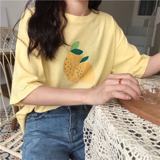 Áo Phông Quả Chanh ( Ảnh cận chất )