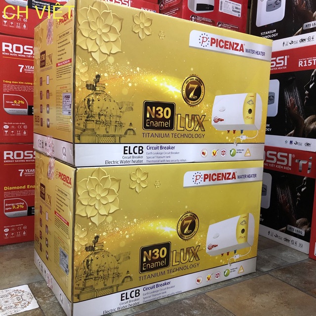 Bình nóng lạnh Picenza N30LUX (30L)