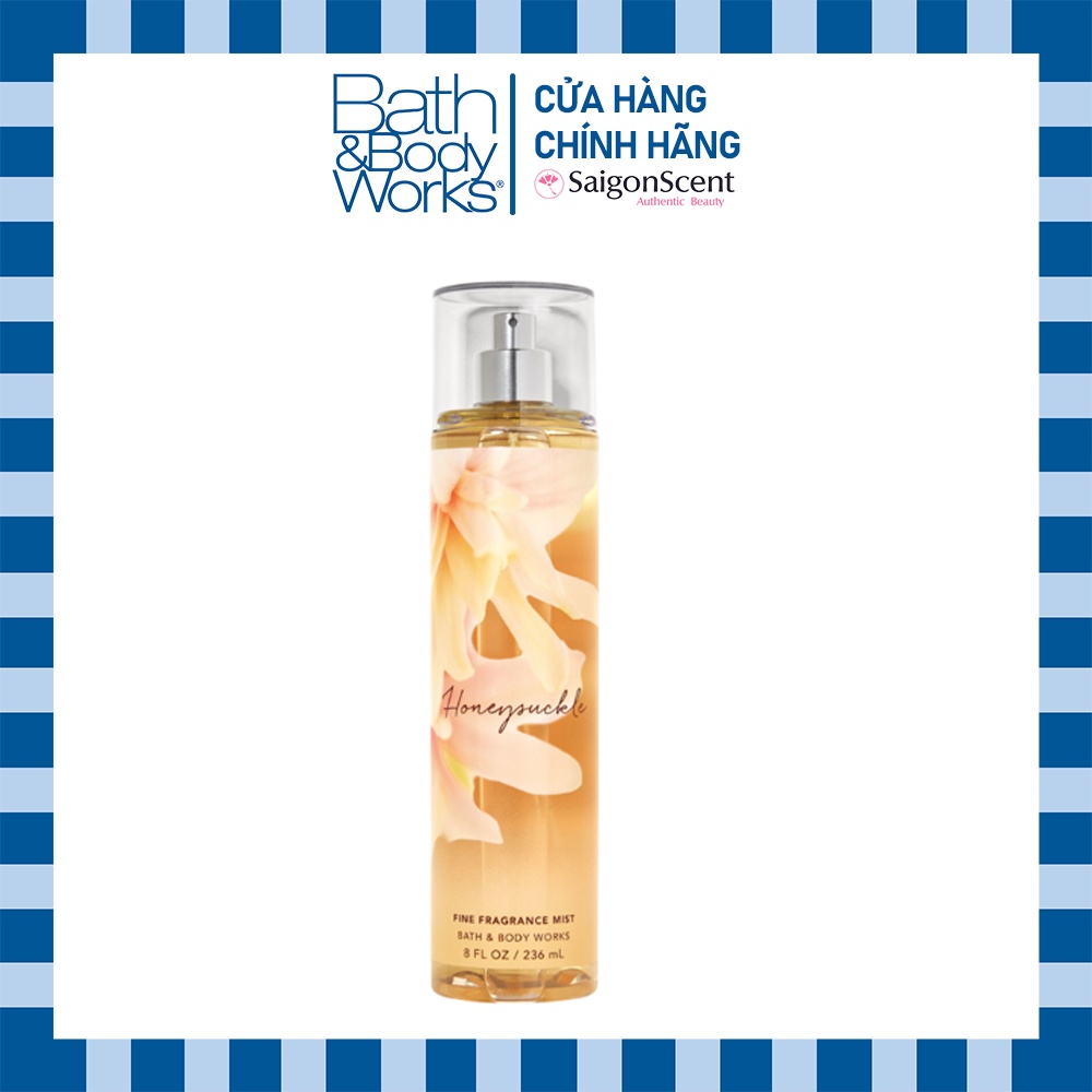 Xịt thơm Bath & Body Works Honeysuckle (236ml)