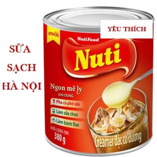 Sữa Đặc Nuti Lon 380g DATE MỚI NHẤT