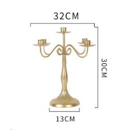 Chân nến vintage 5 tay 3 tay