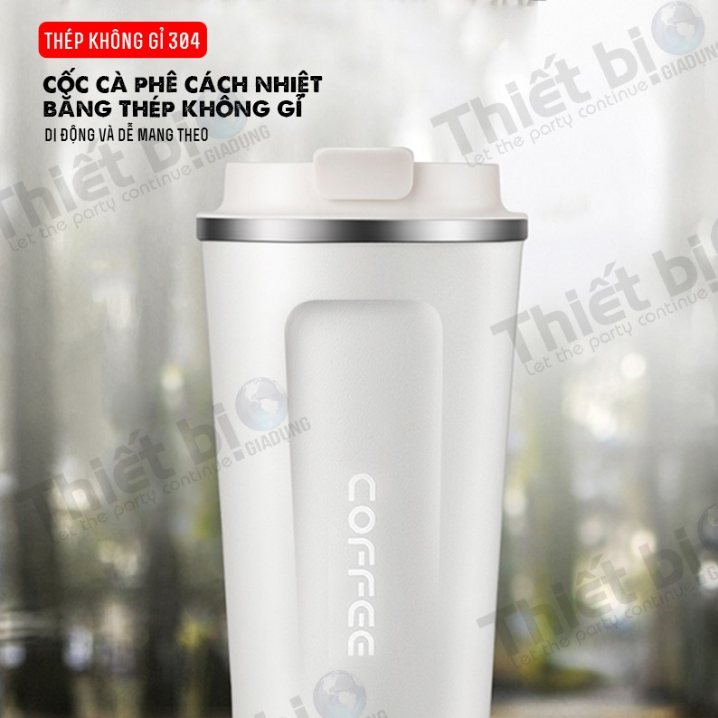 Cốc Giữ Nhiệt Coffee S6 Lõi Inox 304 Bền Đẹp Ly Pha Cà Phê Giữ Nhiệt Đến 8h Chống Tràn Cafe