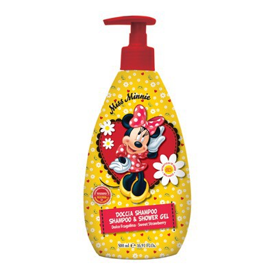 GEL TẮM GỘI TRẺ EM MINNIE CHIẾT XUẤT TRÀ XANH HỮU CƠ SODICO 500ML