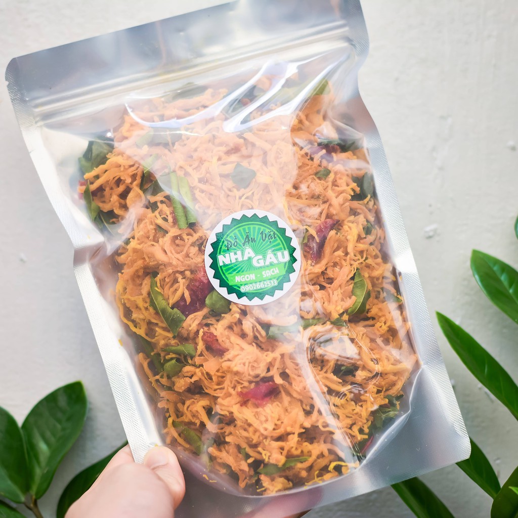 [Túi 500g] Khô gà lá chanh loại ngon - Đồ ăn vặt Nhà Gấu | BigBuy360 - bigbuy360.vn