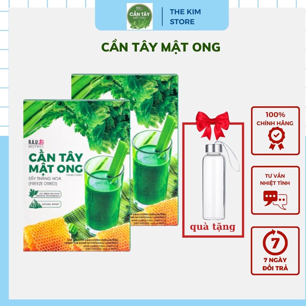 Bột Cần Tây Mật Ong Giảm Cân Nhanh Cấp Tốc An Toàn, Trà Detox Nước Ép Cần Tây Không Phải Thuốc Giảm Cân