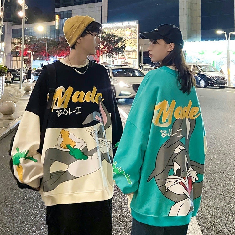 Áo khoác nam tay dài in hình hoạt hình thời trang trẻ trung