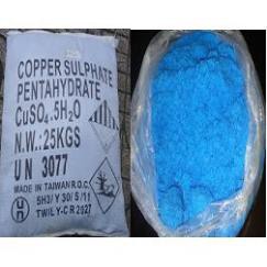Đồng sunfat CuSO4 99%, làm tinh thể, xử lý hồ bơi, bể cá, ao tôm (Túi 100gram)