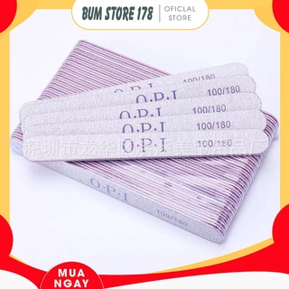 Combo 10 dũa móng tay chuyên dụng làm nail