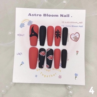 Nail giả dài hoạ tiết anime