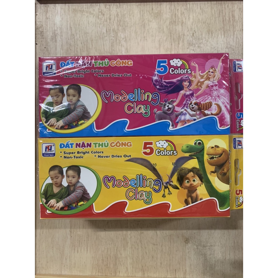 ( 1 Lốc ) Sáp Nặn Đất Nặn 5 10 Màu Thuận Nam Camshop