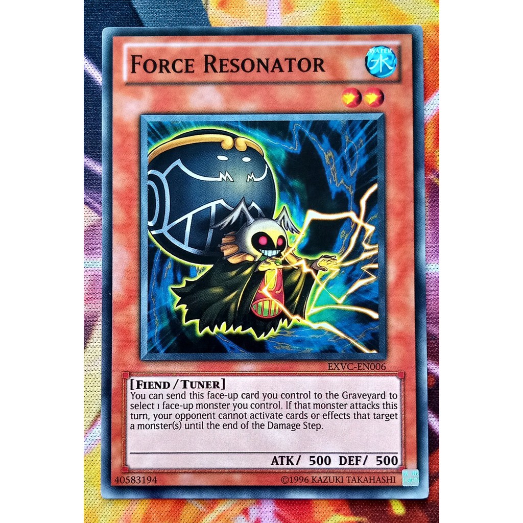 Thẻ Bài Mint90 Yugioh Monster Force Resonator - EXVC-EN006 - Common