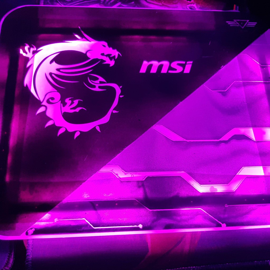 Pad Chuột điện tử ReLIFE RGB Mẫu MSI 30x24cm