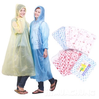 Sỉ 50 áo mưa nilon dùng 1 lần