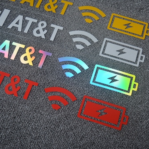 1 Miếng Dán Cảnh Báo Tín Hiệu Wifi Phản Quang Thông Dụng Cho Xe Hơi
