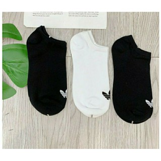 🌟💧[CAO CẤP]🌟💧  Tất/ Vớ Adidas 3 Lá Loại Ngắn (dưới mắt cá chân)_ Hàng Xuất Dư [SIÊU RẺ]🌟💧