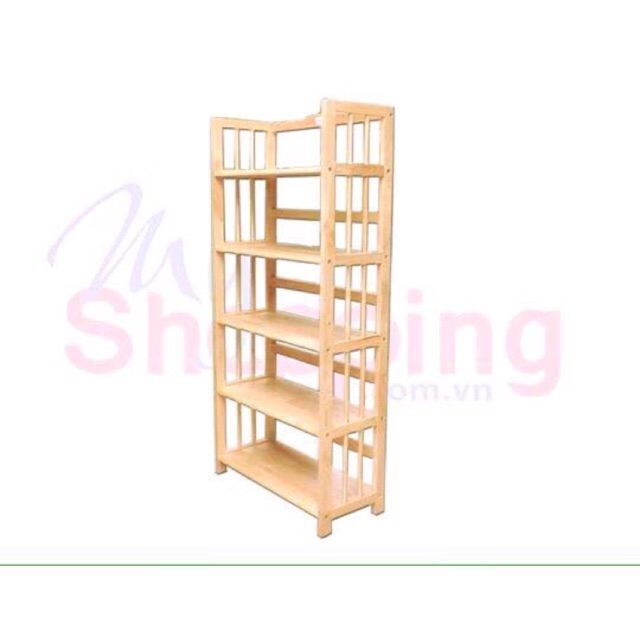 [ Q.Phú Nhuận] Kệ sách gỗ,  giá sách kệ để đồ 5 tầng đa năng tự lắp ráp dài 65cm KS5T65 mjzzuxx