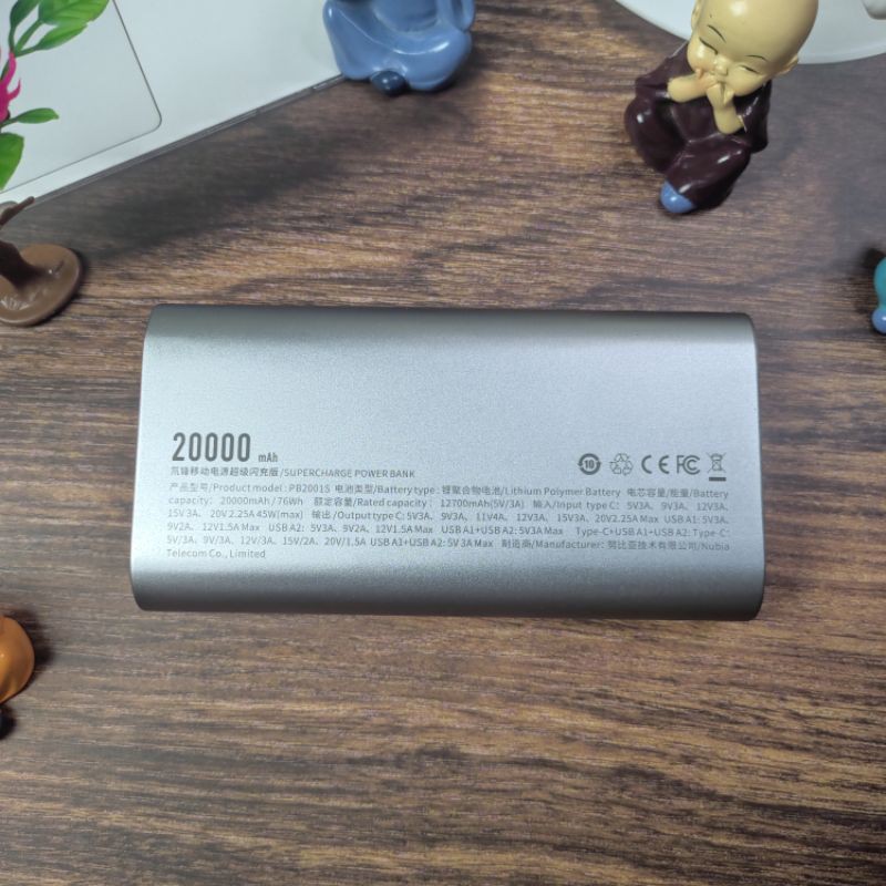 Pin Dự Phòng Nubia Red Magic 20000mah (chính hãng)