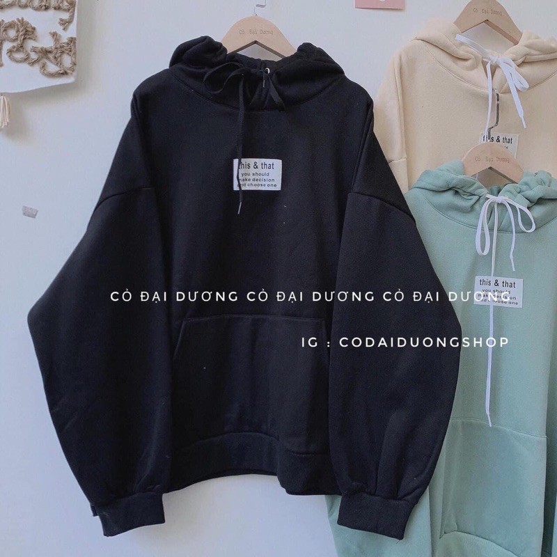 Áo hoodie 5D this that