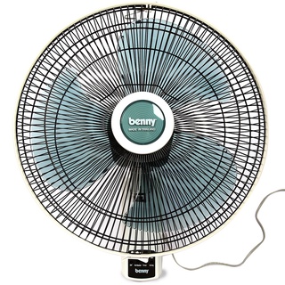 Quạt treo tường benny bfw-48t có remote - màu trắng - hàng chính hãng - bfw48t / 50w / cánh 40cm