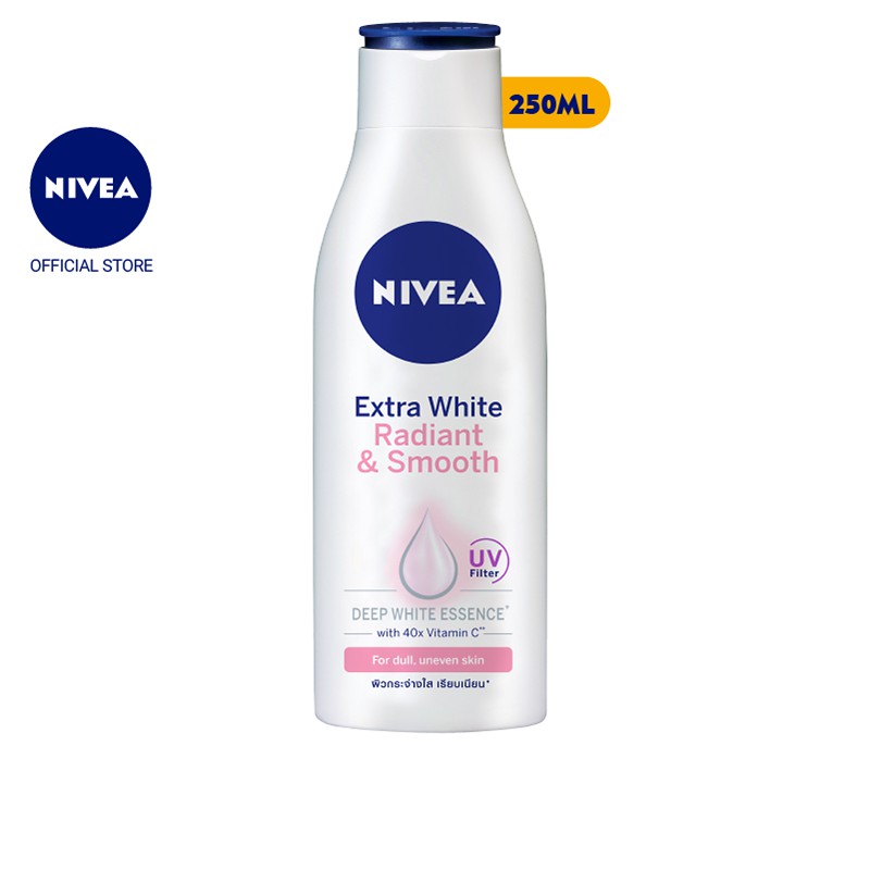 Sữa dưỡng thể NIVEA dưỡng da trắng mịn (250ml) - 83805