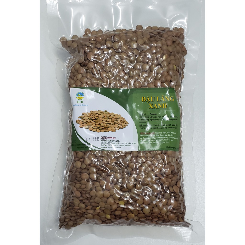 Đậu Lăng Xanh -Canada. 500g