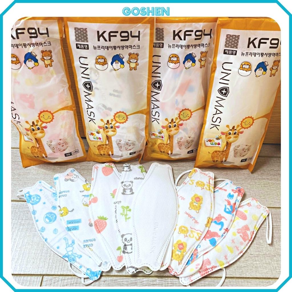 [Mã COSDAY giảm 8% đơn 150K] Khẩu Trang Y Tế Trẻ Em 4 Lớp KF94 UNIMASK, FAMAPRO (BÉ 2-10 TUỔI)