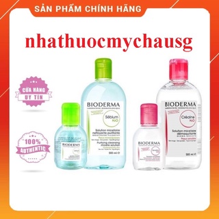 Nước Tẩy Trang Bioderma H2O Chính Hãng Pháp (100ml ~ 500ml) Date Mới