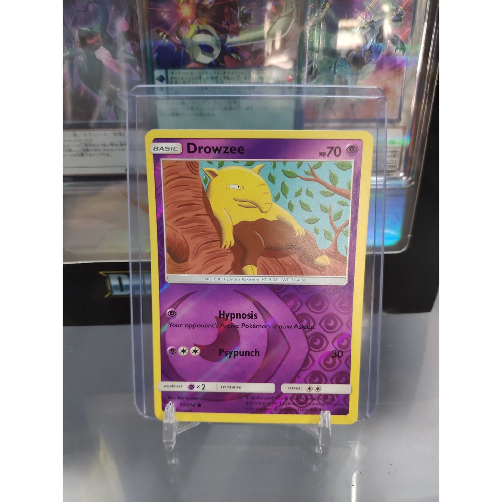 [ Dưa Hấu Yugioh ] Lá bài thẻ bài Pokemon Drowzee