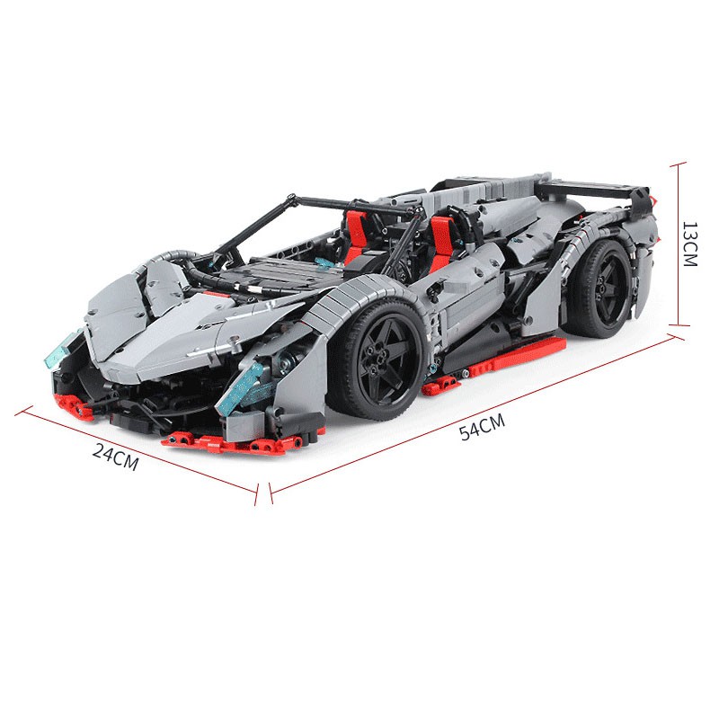 Đồ chơi Lắp ghép Mô hình Lamborghini Roadster Power Function Car XQ1003 siêu xe Lamborghini