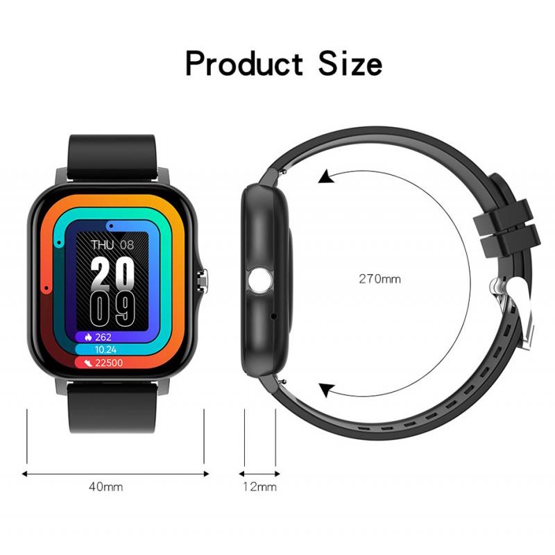 Đồng Hồ Thông Minh Y13 2022 Theo Dõi Nhịp Tim / Đo Nhịp Tim Kết Nối bluetooth