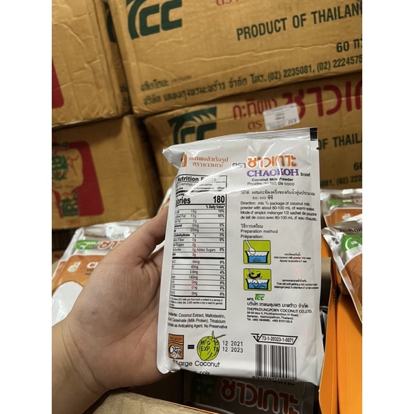 Bột cốt dừa Thái Chaokoh số 1