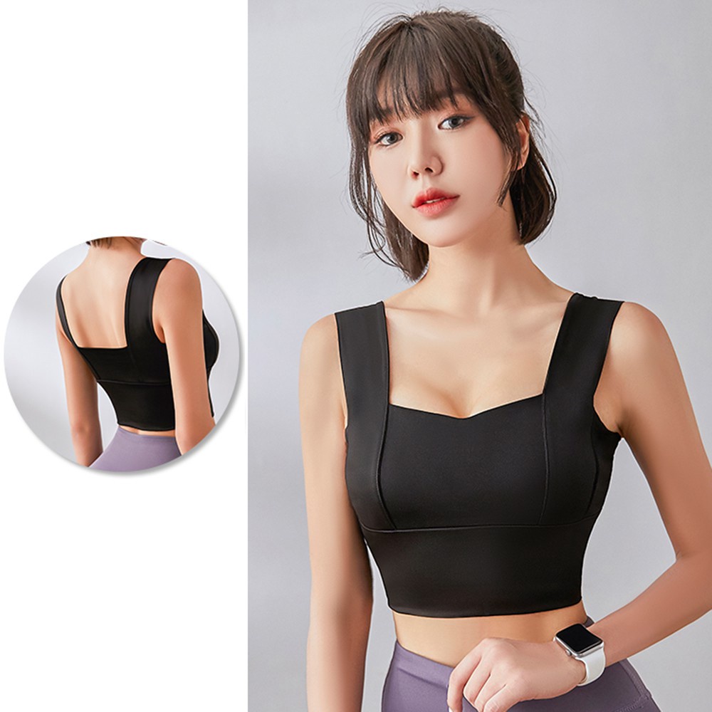 Áo croptop thể thao thun lạnh SIÊU XINH, chống sốc, định hình vòng ngực, tôn dáng tuyệt đối