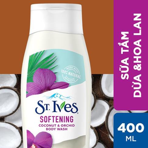 Sữa tắm dưỡng da St.Ives Yến Mạch và Bơ Soothing Oatmeal & Shea Butter 400ml | BigBuy360 - bigbuy360.vn