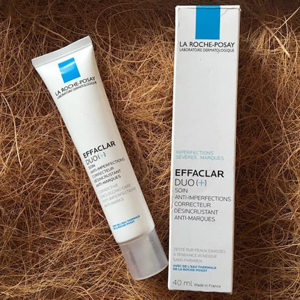 Kem Giảm Mụn Ngừa Thâm La Roche-Posay Effaclar Duo (+) 40ml