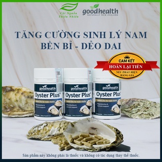 Tinh chất hàu Oyster Plus, chính hãng Goodhealth Oyster Plus New Zealand, tăng cường sinh lý nam giới [hộp 60 viên]