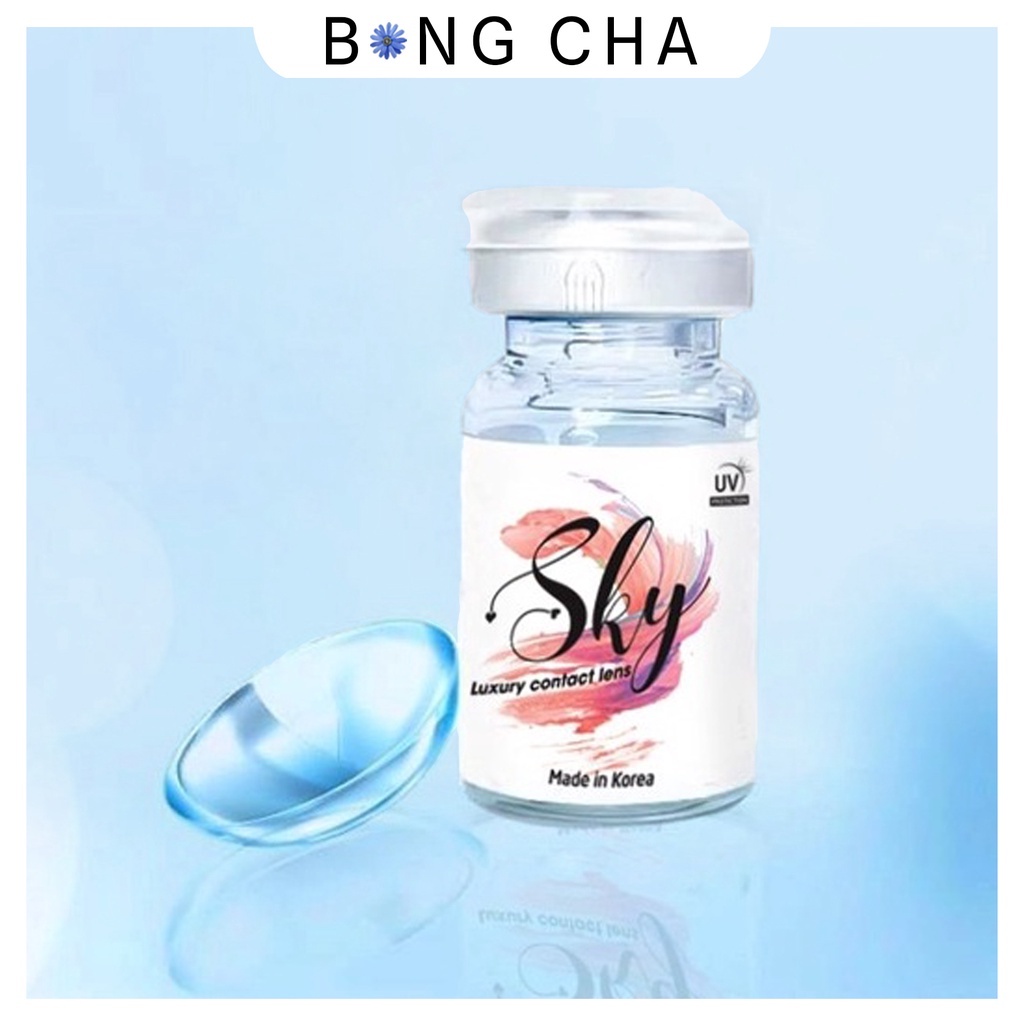 Kính Áp Tròng Cận SKY Từ 1 Đến 12 Độ HSD 1 THÁNG