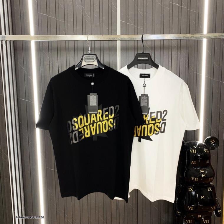 Áo Thun Dsq In Hoạ Tiết Siêu Đẹp - Áo Phông Nam Dsq SPF Cao Cấp