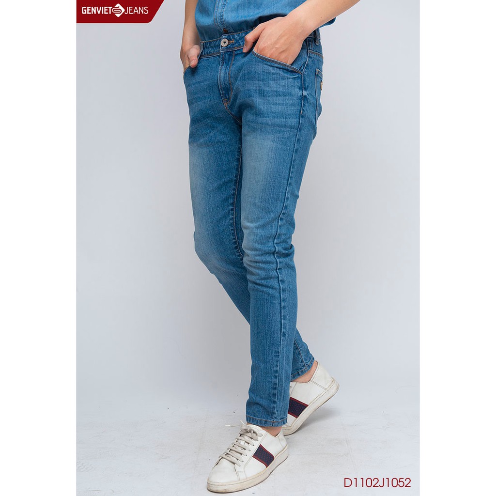 Quần dài jeans nam D1102J1052 GENVIET | BigBuy360 - bigbuy360.vn