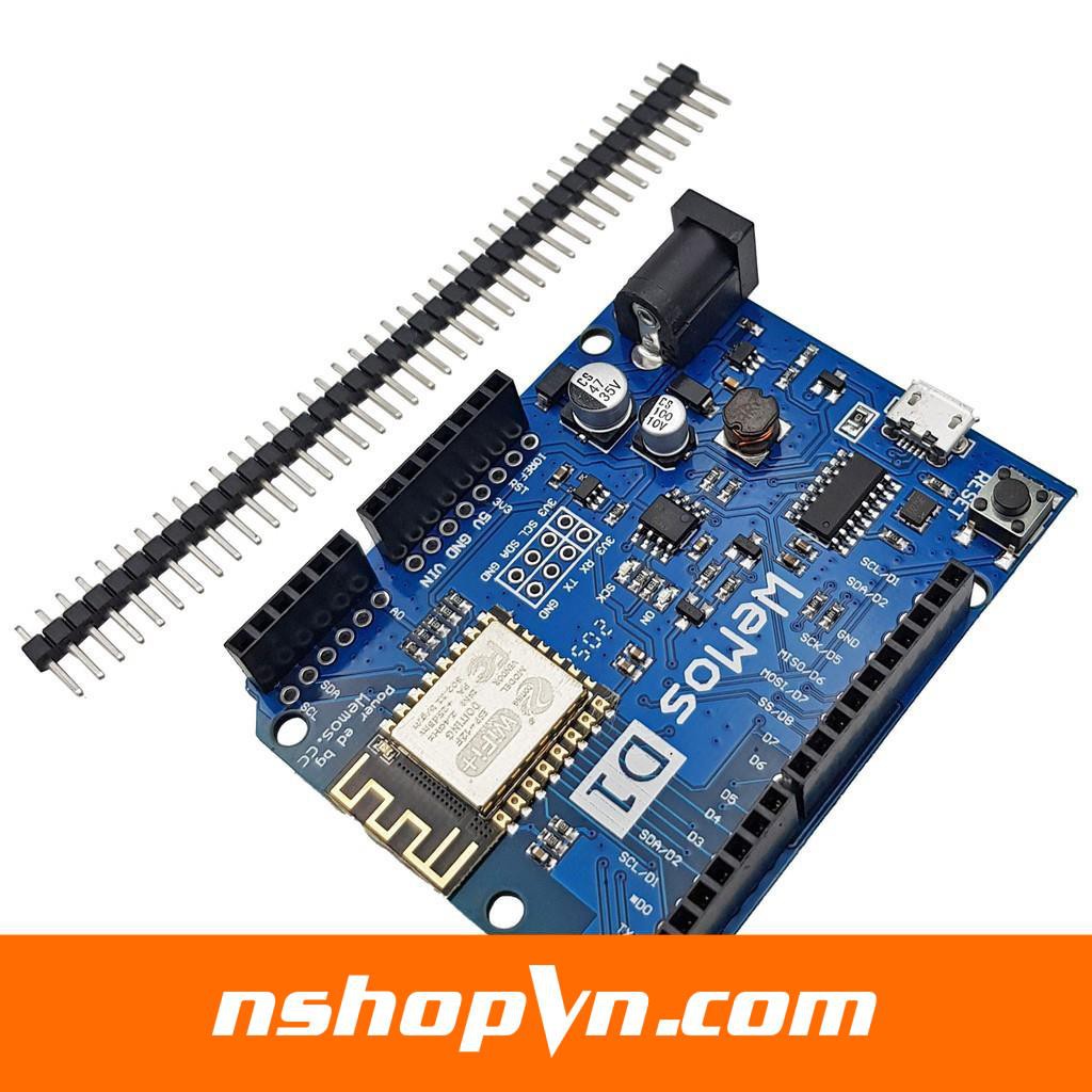 Kit Arduino Wifi ESP8266 NodeMCU Lua WeMos D1 R2