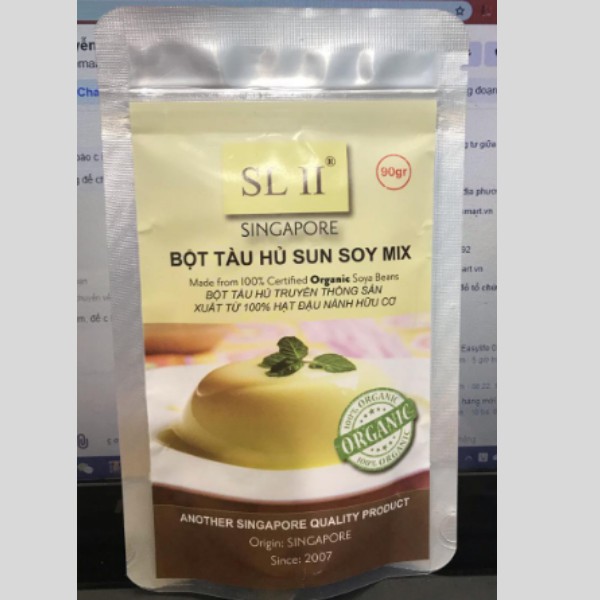 Bột tàu hủ Singapore SL II 90gr